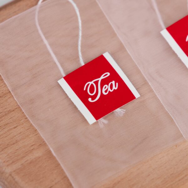 PA Nylon Label Tea Bag with Thread - 图片 2
